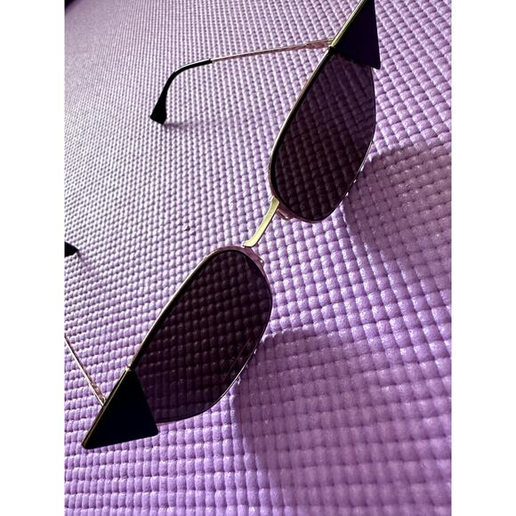 New Fendi Sunglasses FF 0191/ S 0002M BLACK GOLD Golden shades main image 6